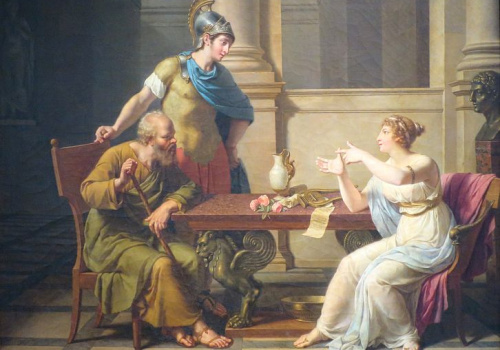 the debate of socrates and aspasia